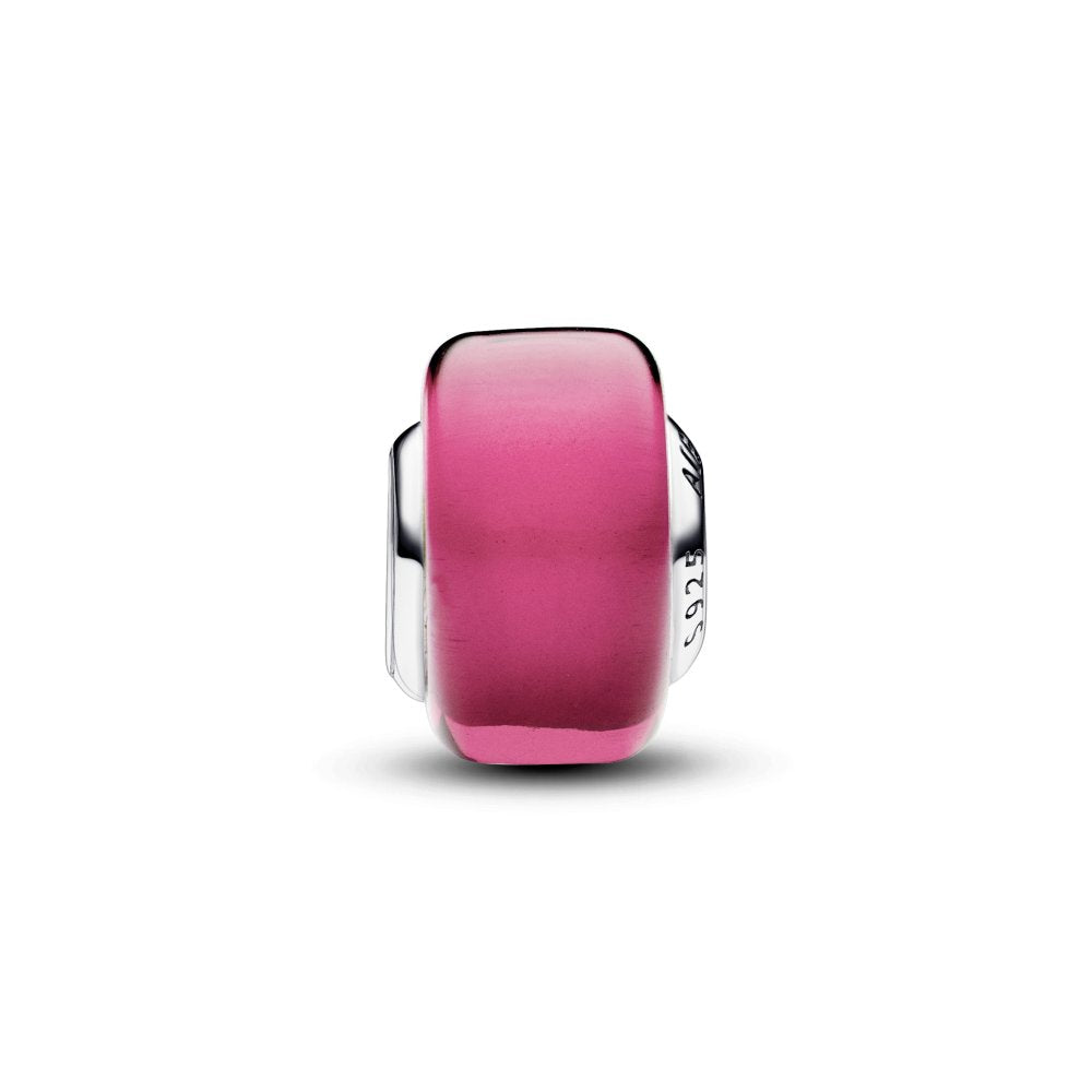 PANDORA Pink Mini Murano Glass Charm 793107C00
