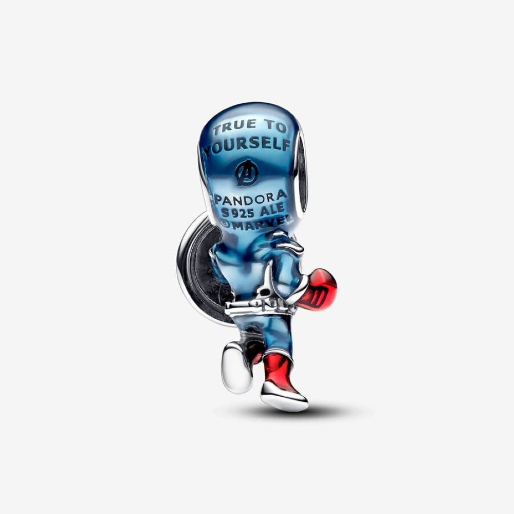 PANDORA Marvel The Avengers Captain America Charm 793129C01