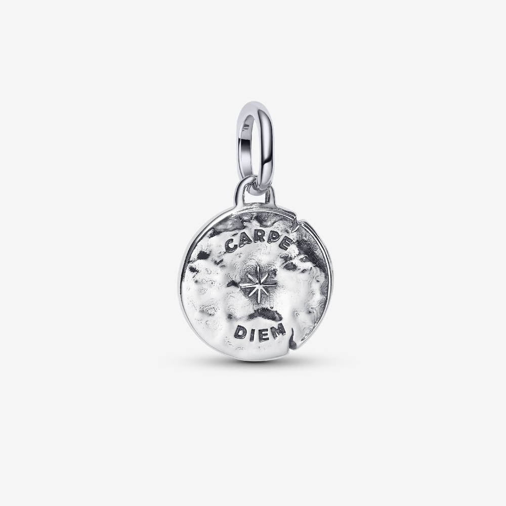 PANDORA Skull Medallion Charm 794089C01
