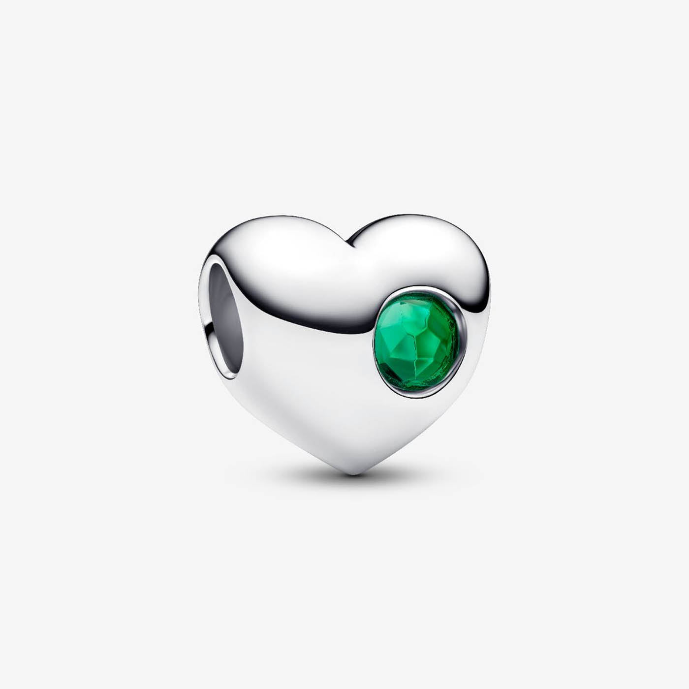 PANDORA May Birthstone Heart Charm 794161C05