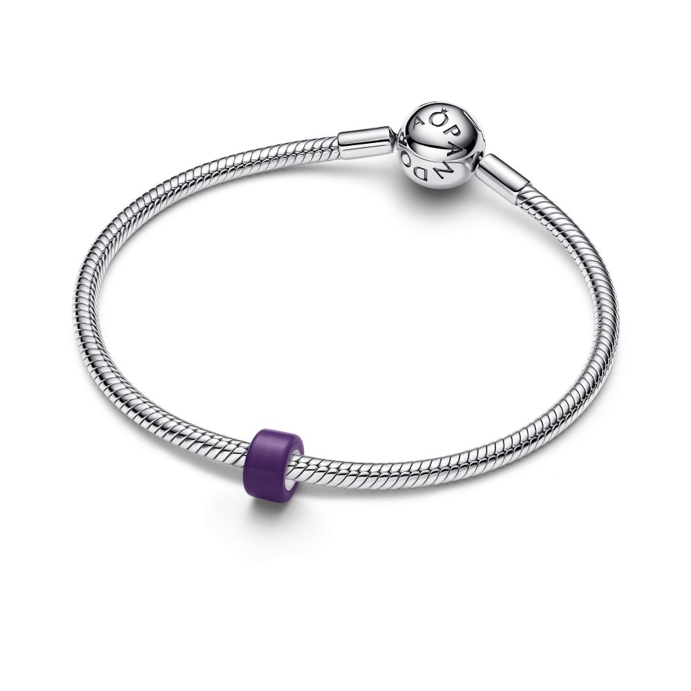 PANDORA Purple Murano Glass Mini Charm 794773C03
