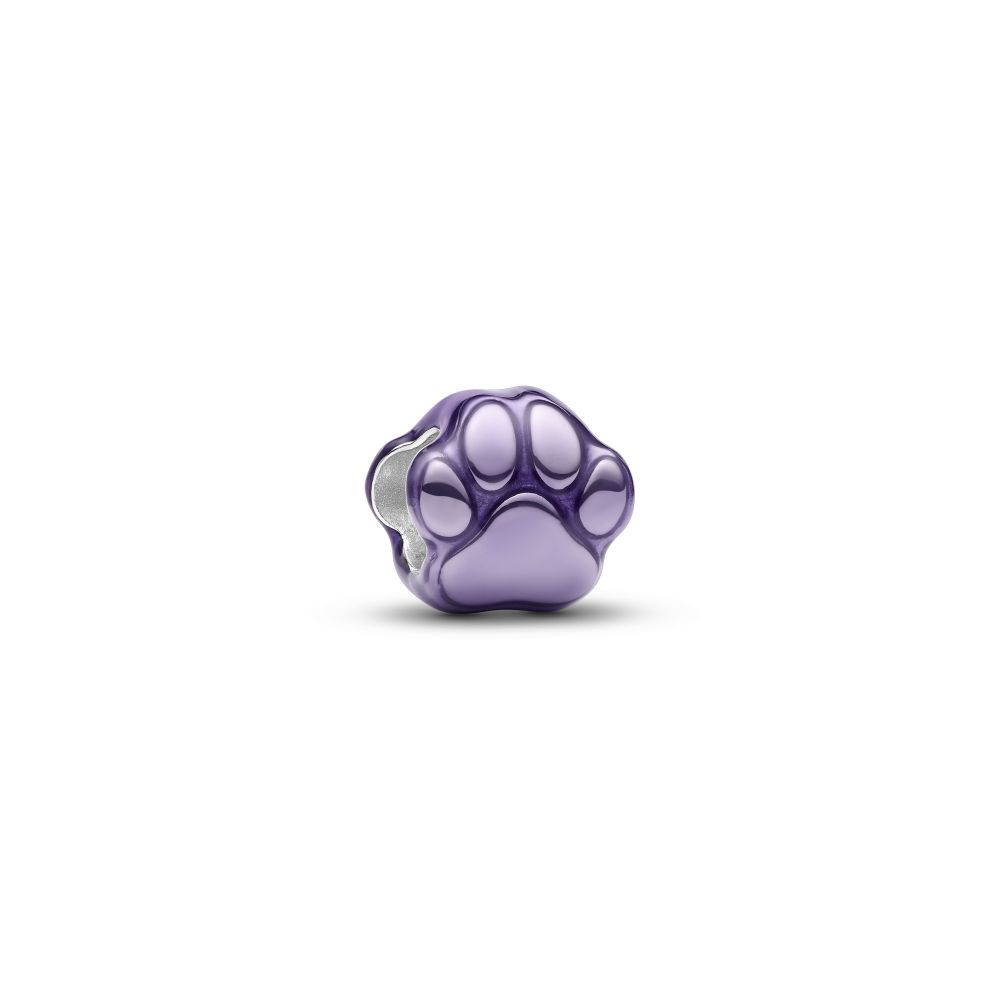 PANDORA Purple Paw Mini Charm 794782C01