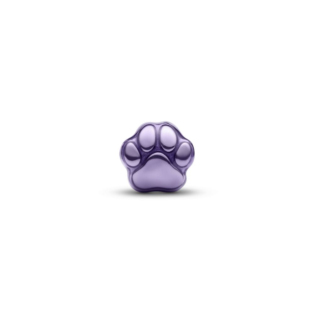 PANDORA Purple Paw Mini Charm 794782C01