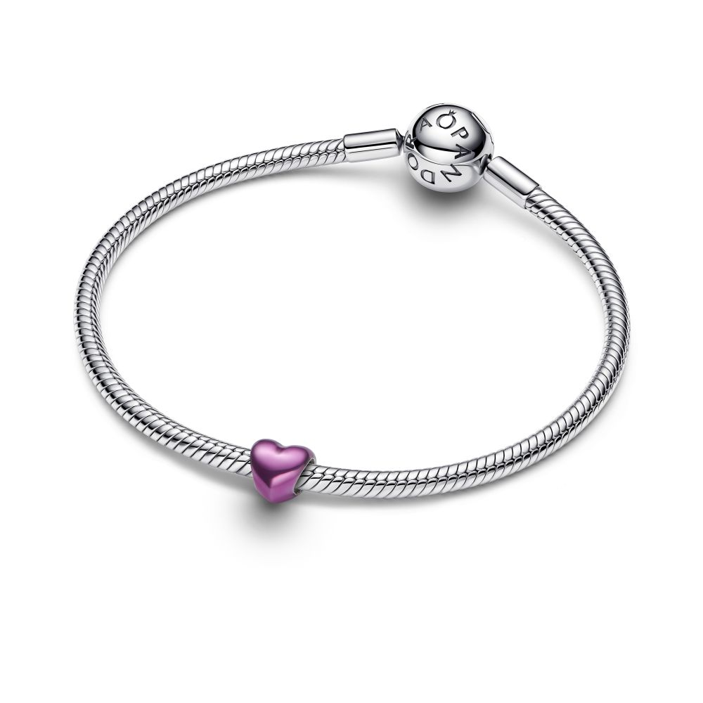 PANDORA Pink Heart Mini Charm 794785C01