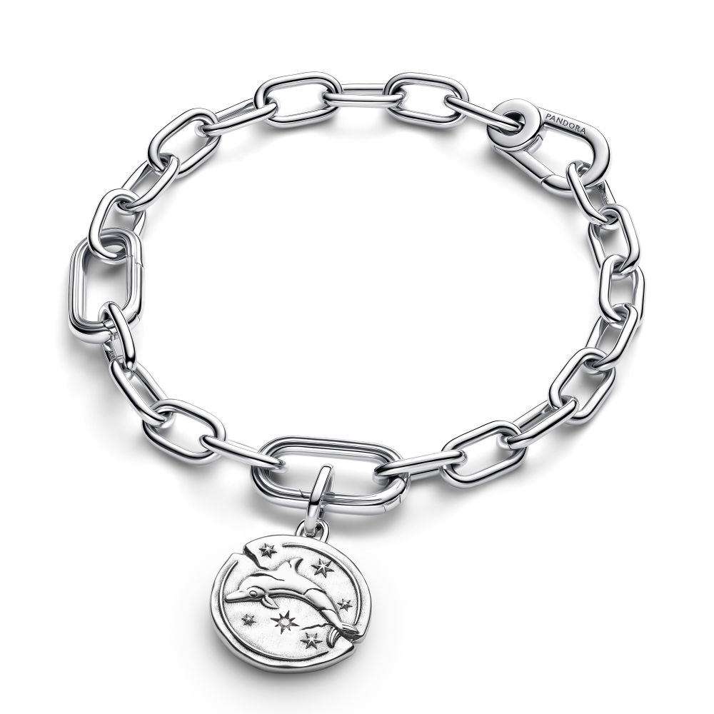 PANDORA Dolphin Medallion Charm 794807C01