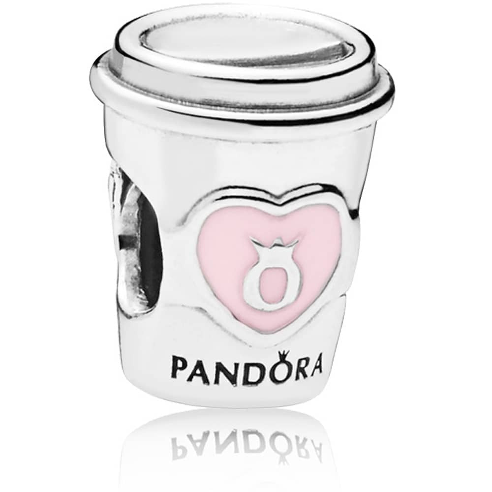 PANDORA Take a Break Coffee Cup Charm 797185EN160