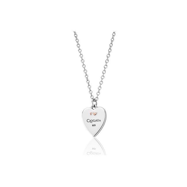 Clogau Insignia Sterling Silver Heart Pendant 3SCSHLP image 0