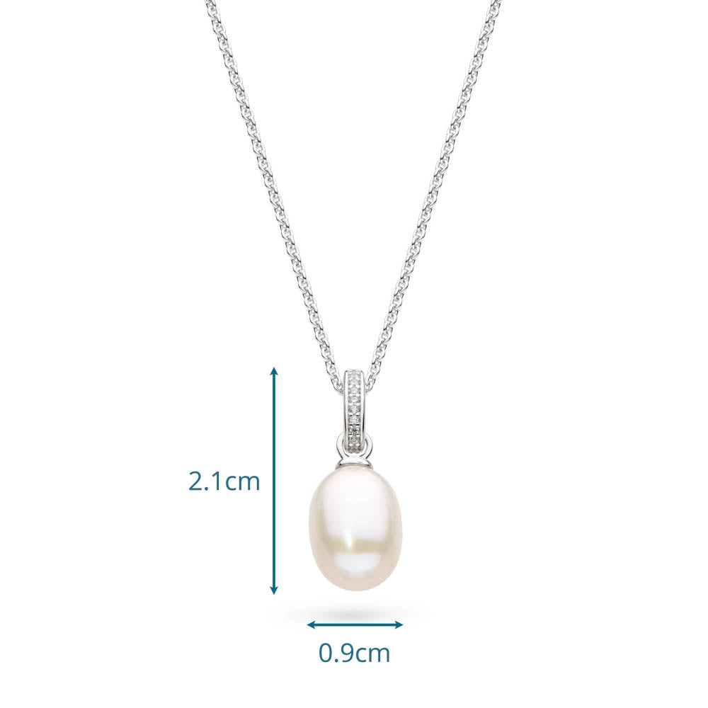 Kit Heath Revival Classic Pearl Glitz 18" Necklace 90429FPC