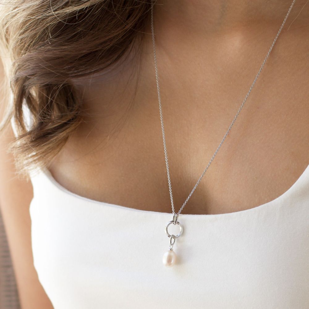 Kit Heath Revival Pearl Oval Pearl 22" Necklace 90431FP