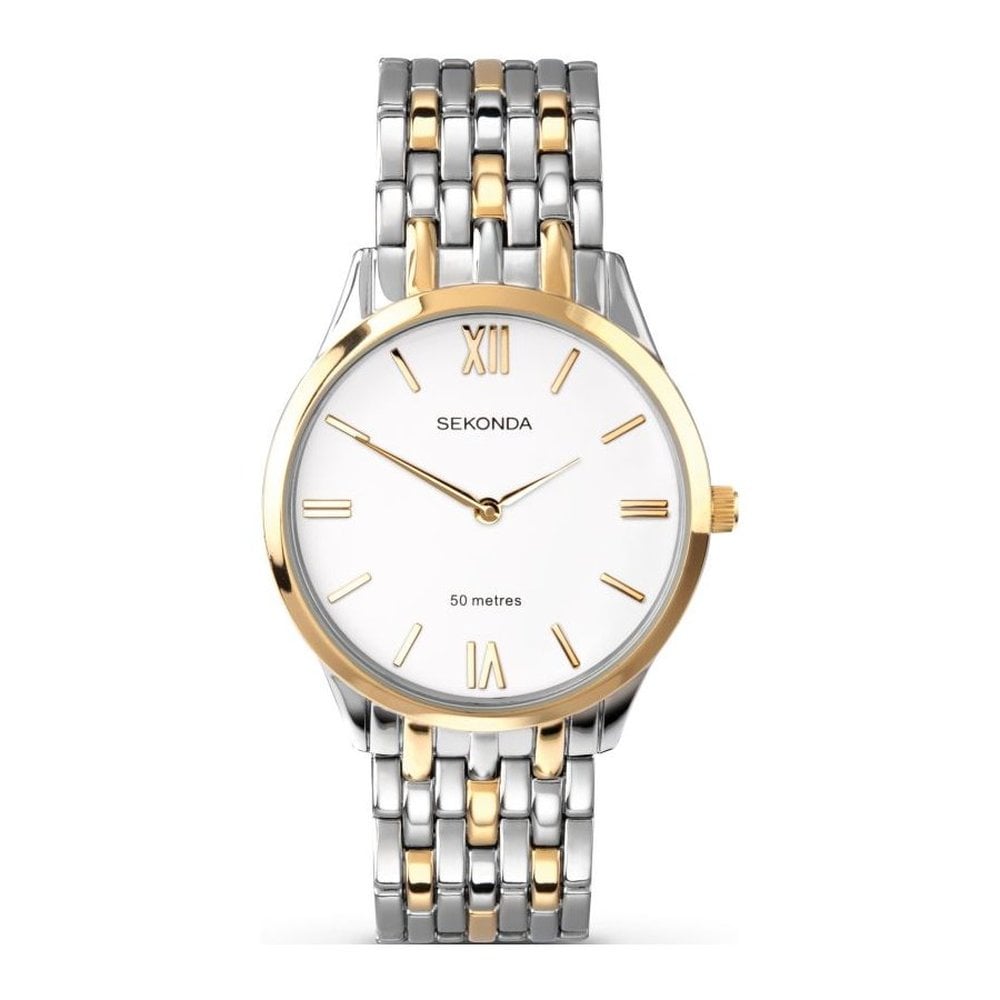 Sekonda Mens Classic Two-Tone Watch 3449.27 image 0