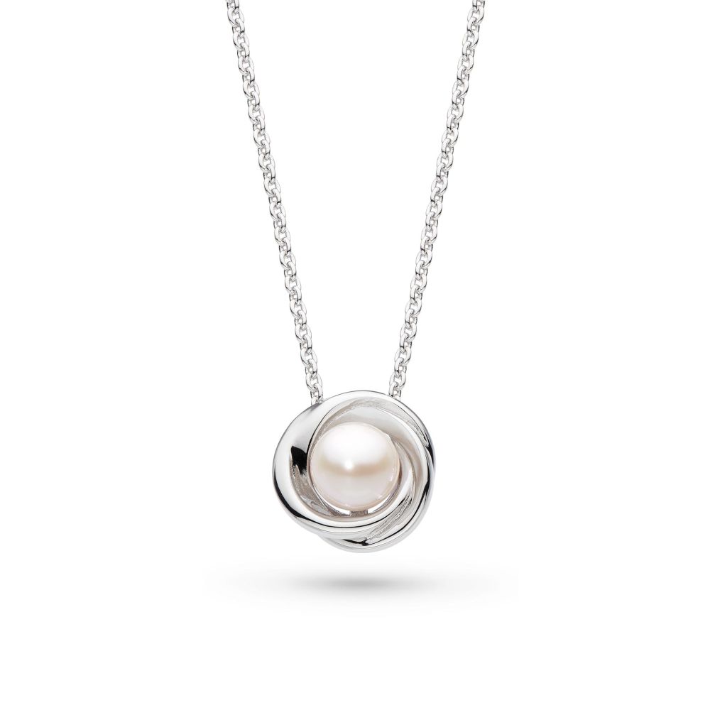 Kit Heath Bevel Trilogy Pearl 18" Necklace 9161FP