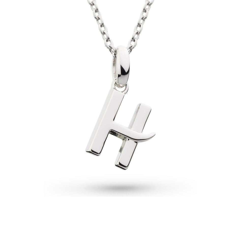 Kit Heath Signature Skript Capital H 18" Necklace 9198RPH