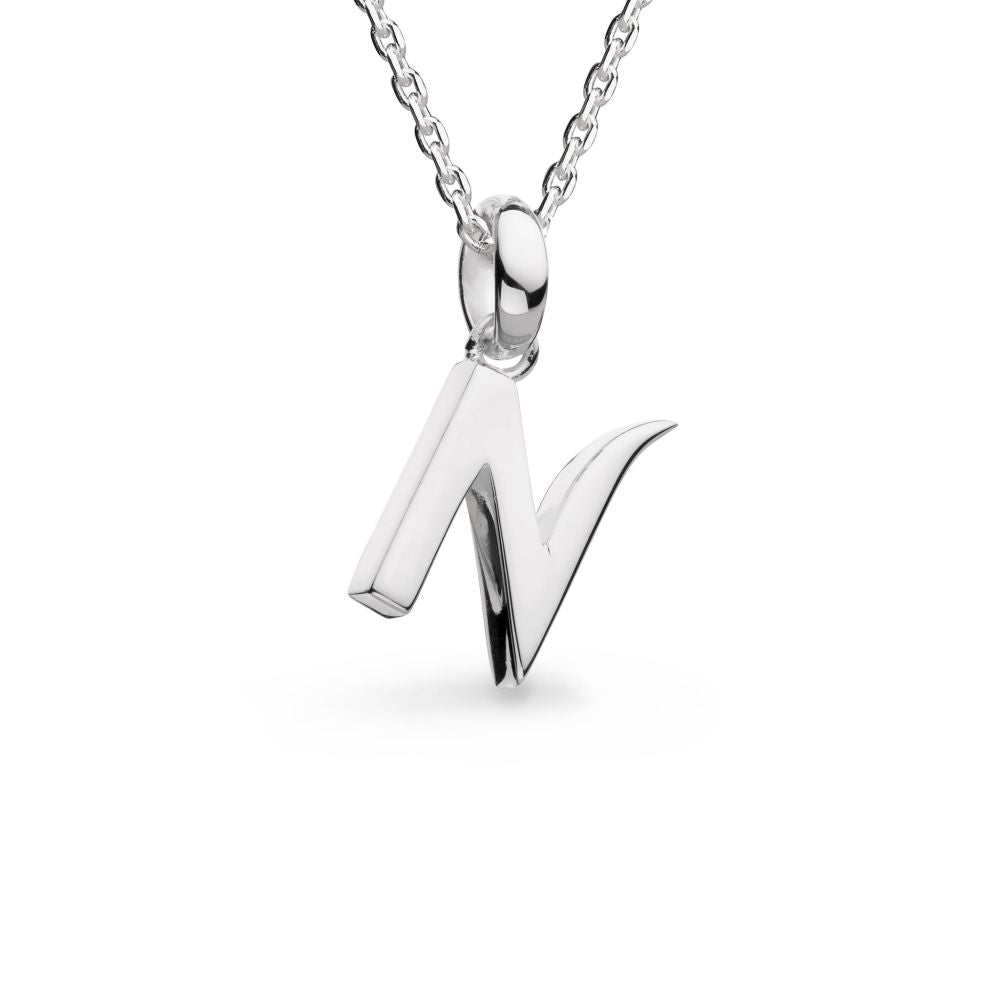 Kit Heath Signature Skript Capital N 18" Necklace 9198RPN