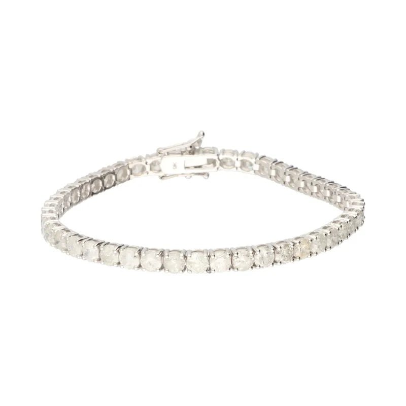 9ct White Gold Brilliant Cut Diamond 11.31ct Bracelet269384