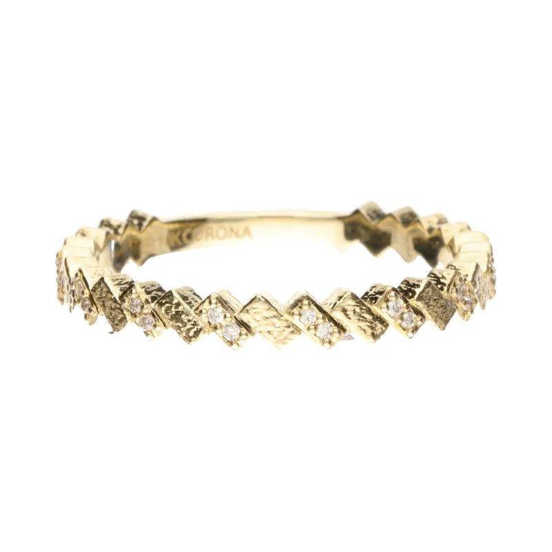 9ct Yellow Gold 0.07ct Diamond Ring274801