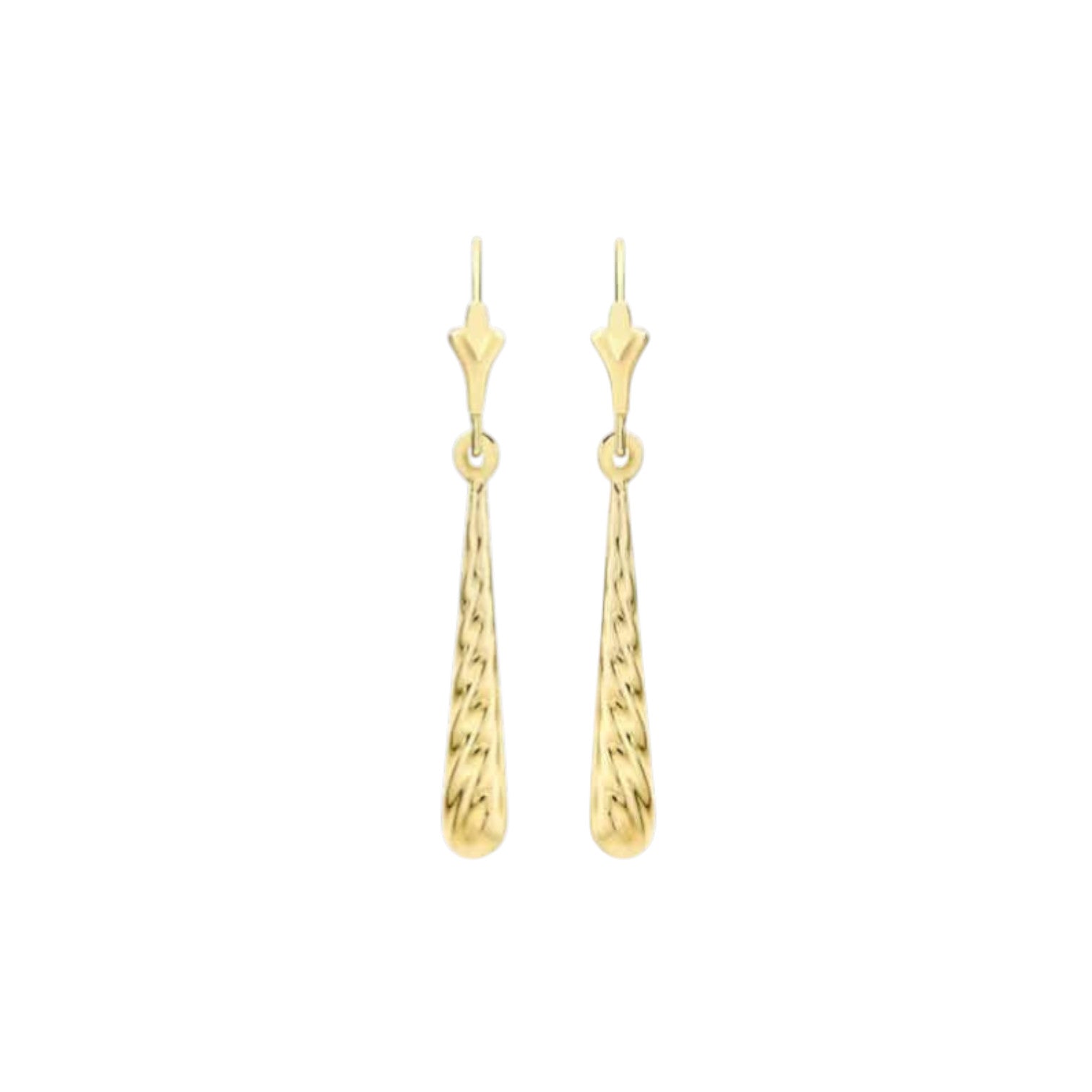 9ct Yellow Gold Fancy Drop Earrings 1.56.2019