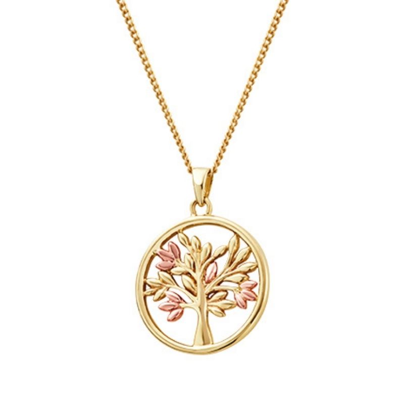 Clogau Tree of Life 9ct Solid Gold Pendant GTOL0015