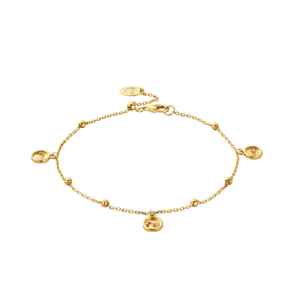 Clogau Insignia 9ct Solid Gold Bracelet GTOL0385