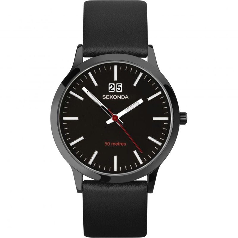 Sekonda Mens Nordic Watch with Black Case &amp; Black Dial 1941.27 image 0