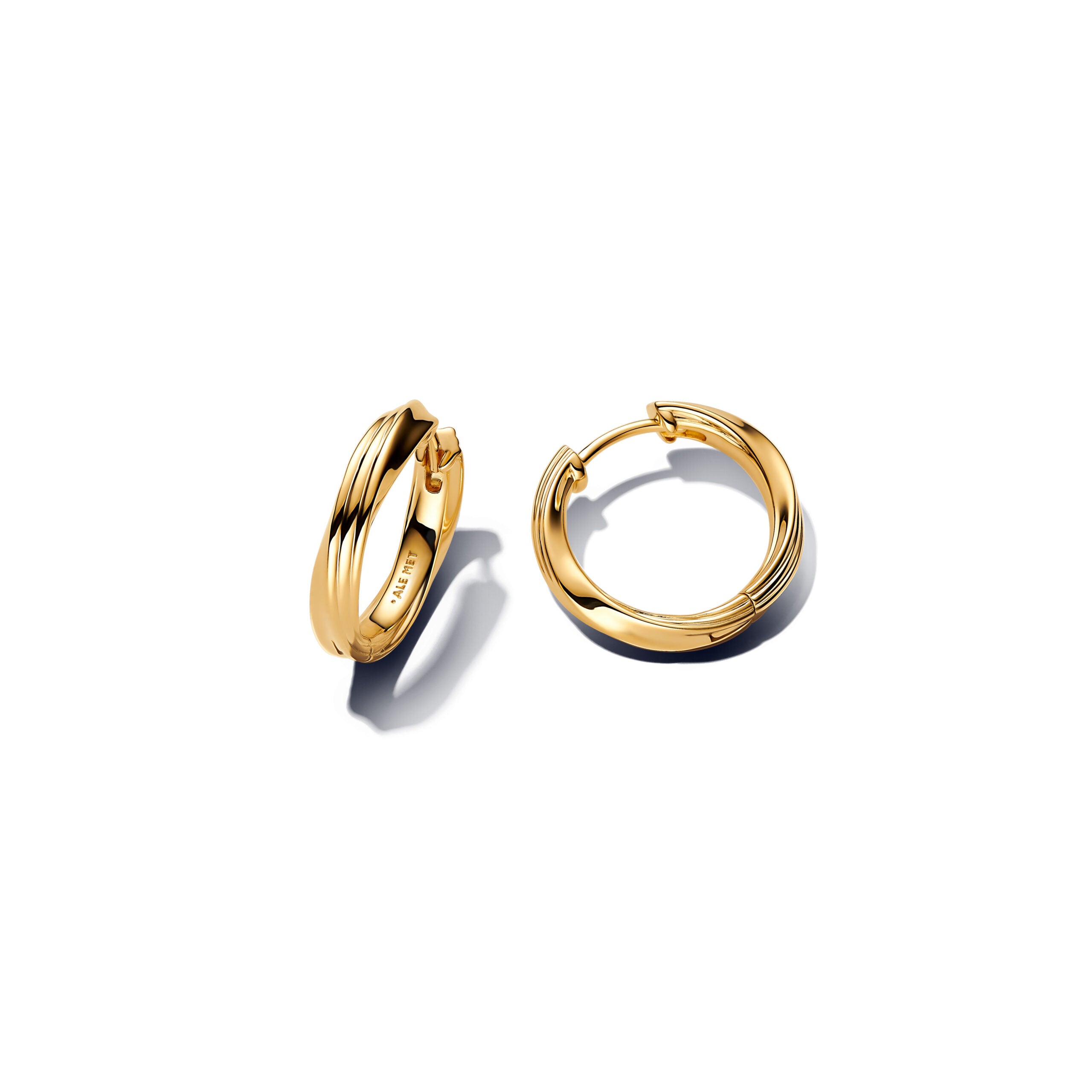 PANDORA Twisted Hoop Earrings 263878C00 image 0