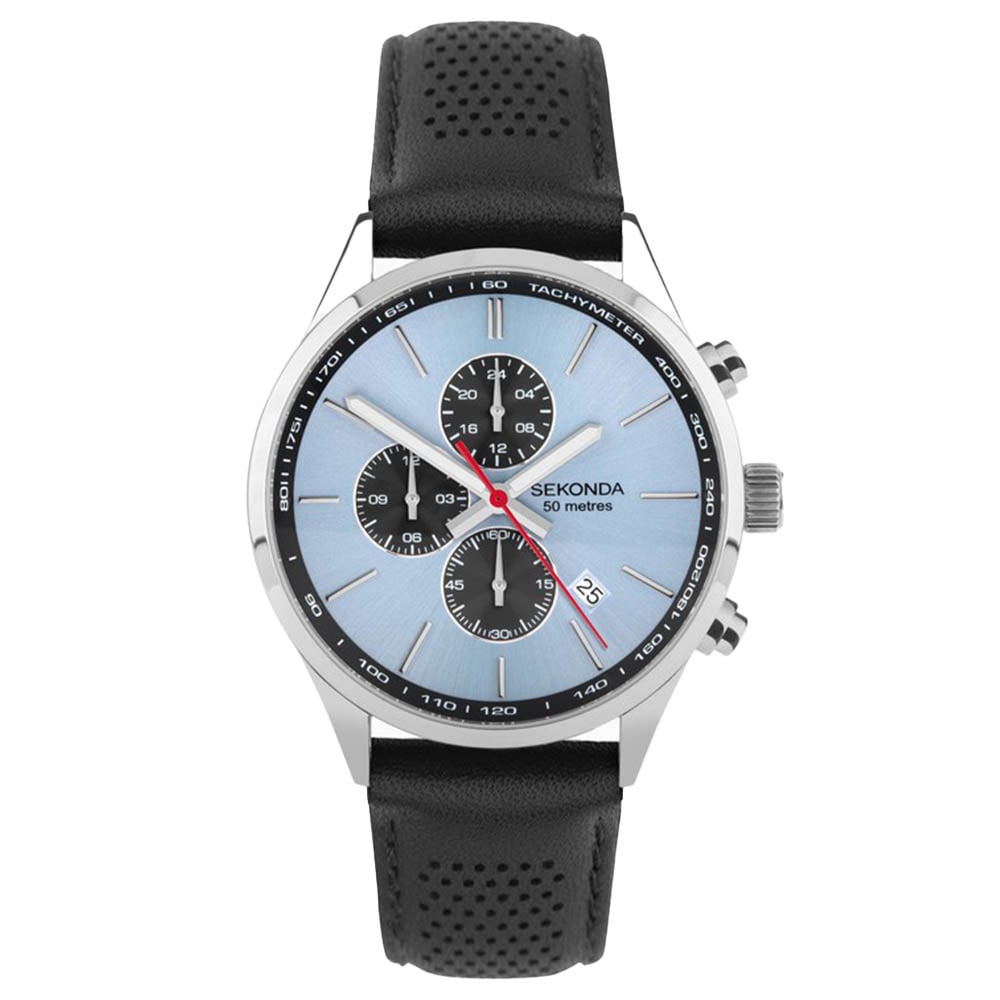 Sekonda Mens Endurance Ice Blue Dial Strap Watch 30106 image 0