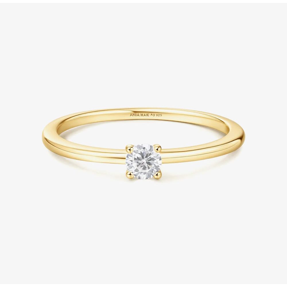 Ania Haie Gold Classic Slim Stacking Ring R064-01G-54R064-01G-54