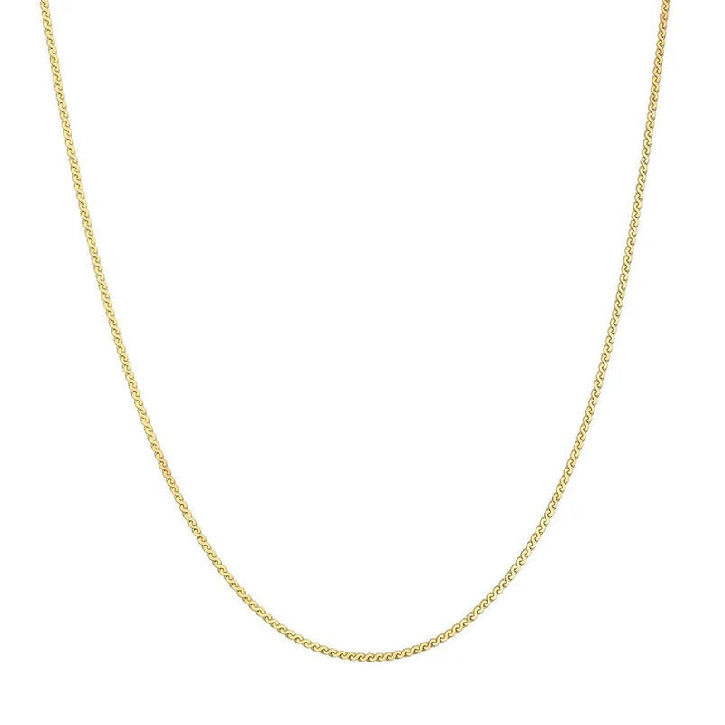 Ania Haie Gold Flat S Link Chain Necklace N068 - 01GN068-01G