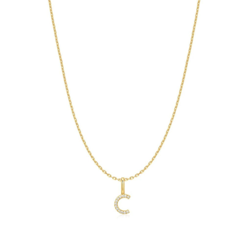 Ania Haie Gold Letter C Initial Necklace N074-11GN074-11G
