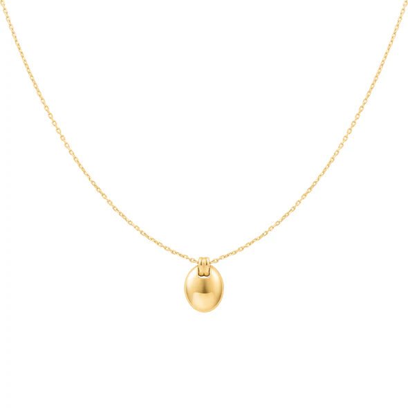 Ania Haie Gold Oval Charm Necklace N062 - 03GN062-03G