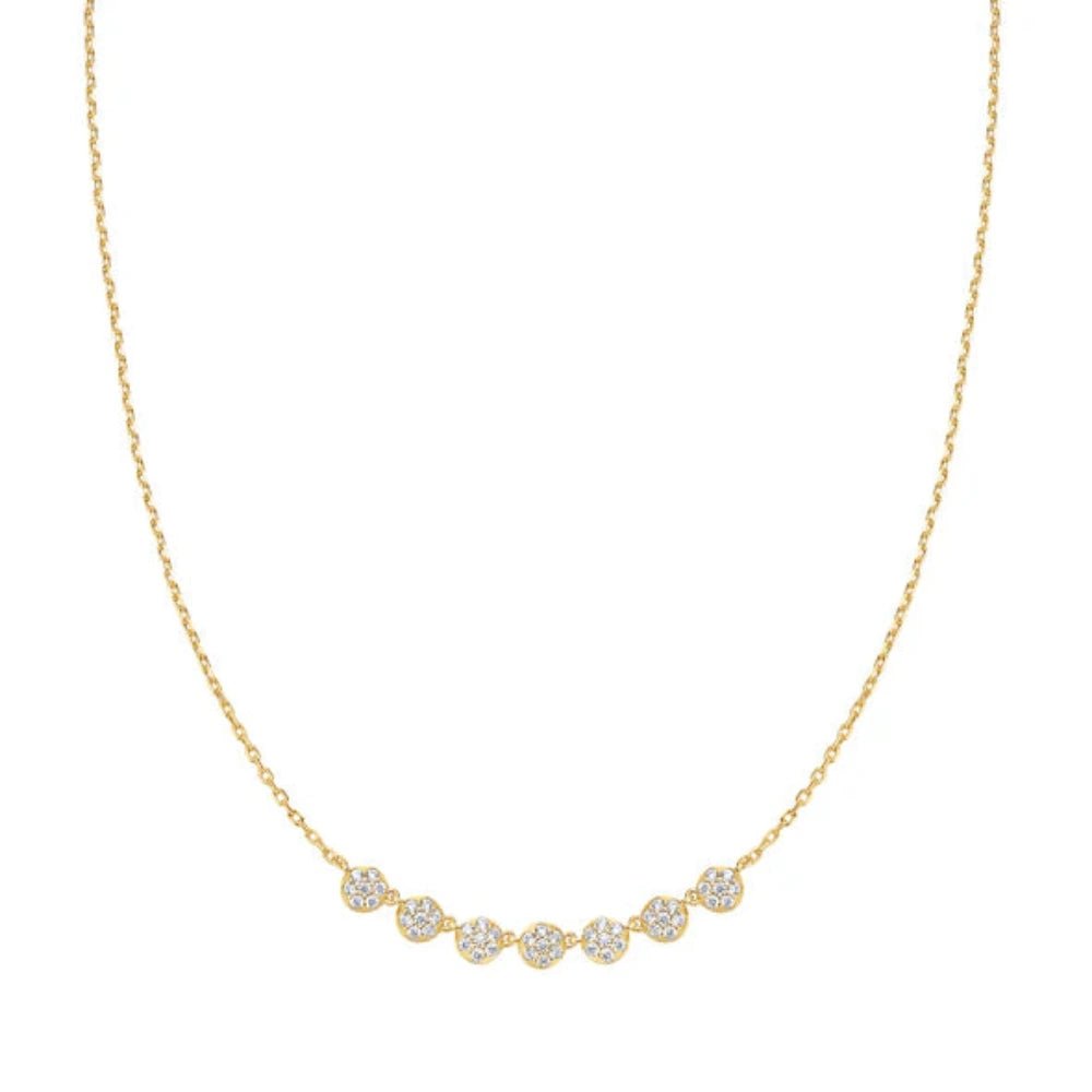 Ania Haie Gold Pave Multi Beaded Chain Necklace N065-07GN065-07G