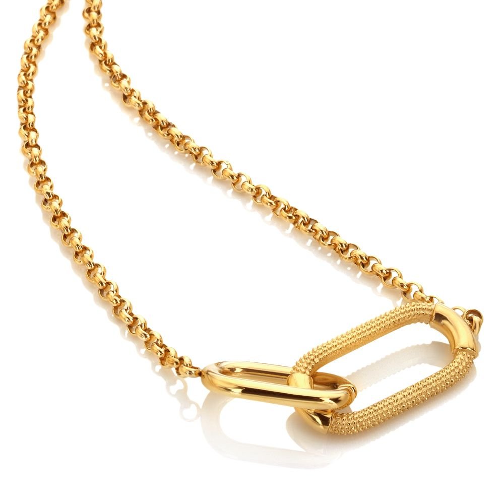 Ava & Sky Carabiner Link Necklace ASN0005ASN0005