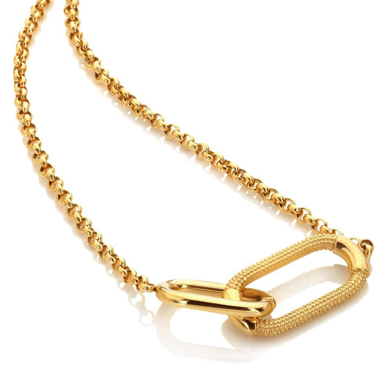 Ava & Sky Carabiner Link Necklace ASN0005ASN0005