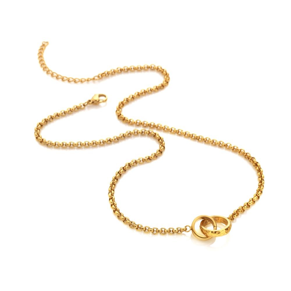 Ava & Sky Interlocking Circles Necklace ASN0025ASN0025