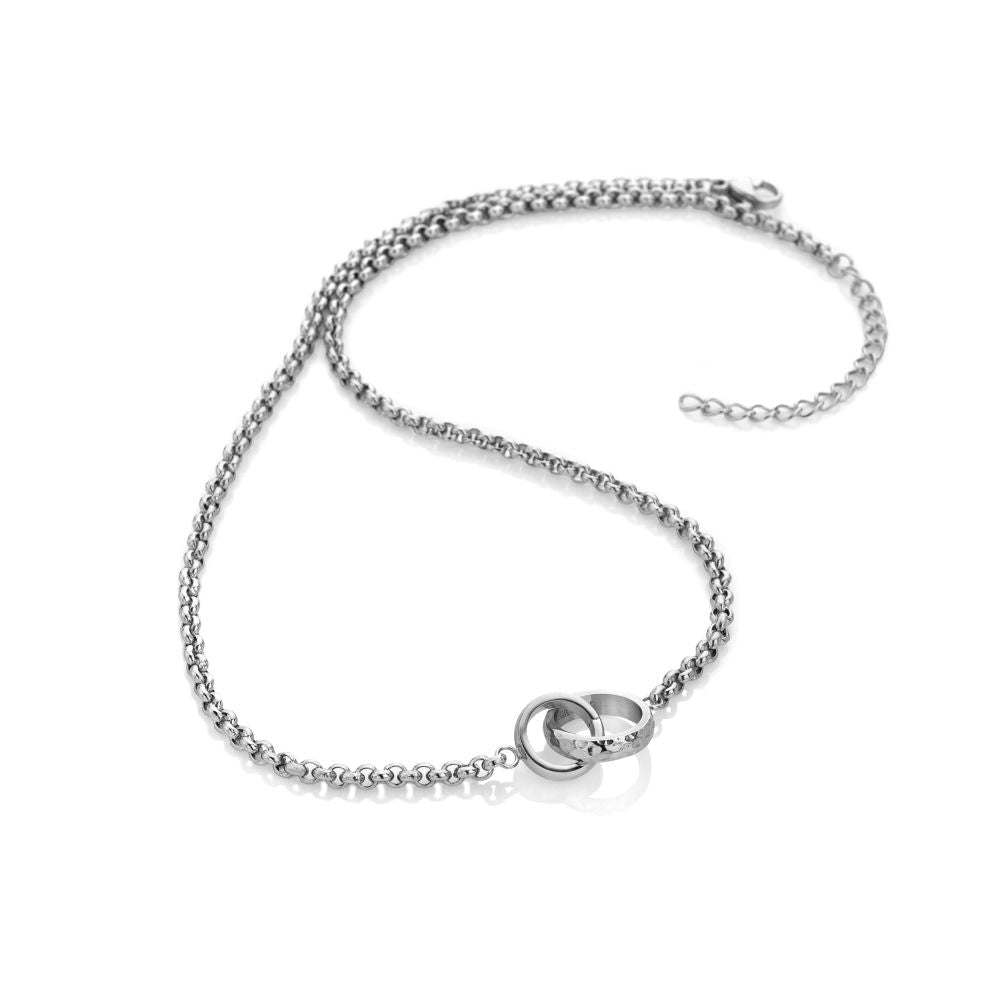 Ava & Sky Interlocking Circles Necklace ASN0026ASN0026