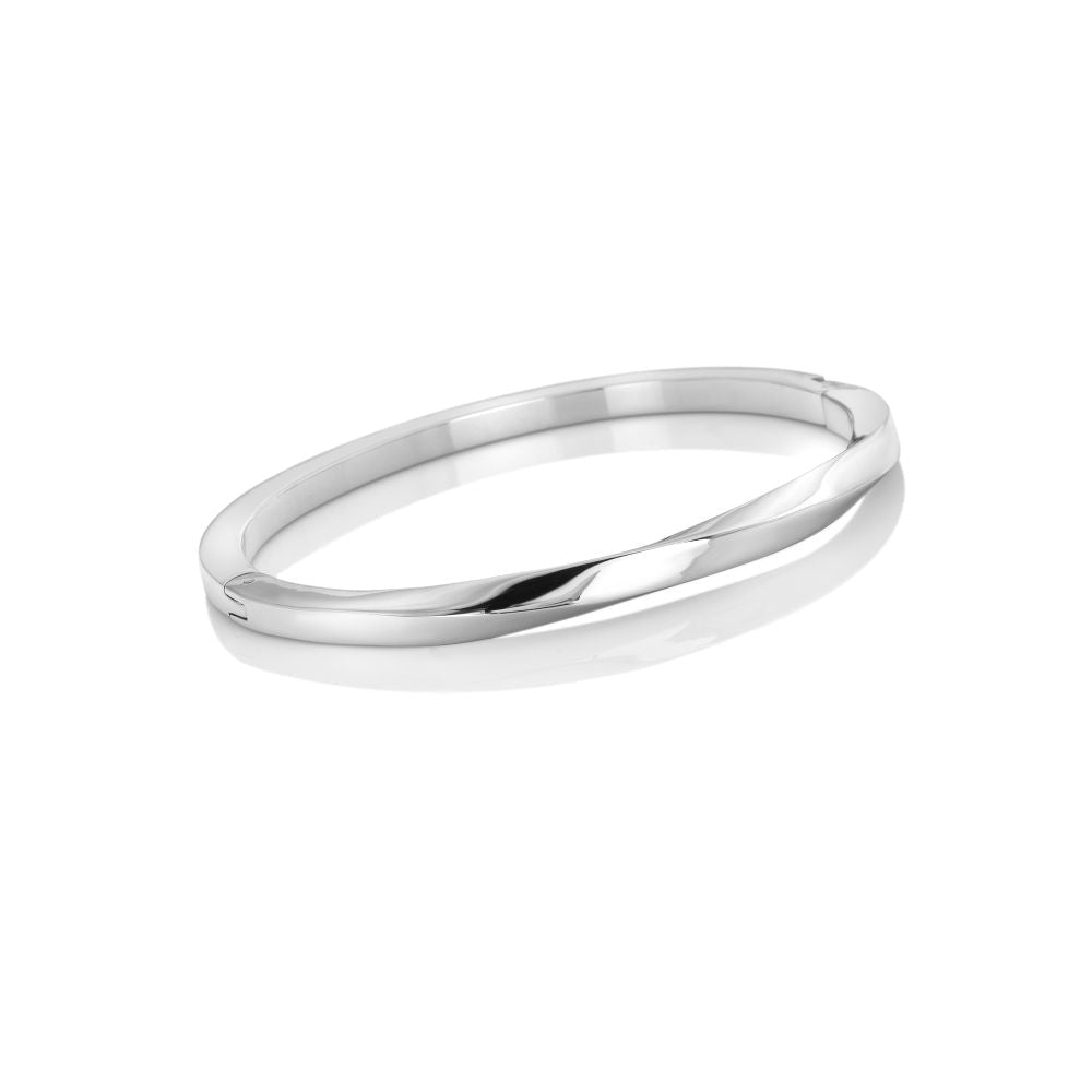 Ava & Sky Square Profile Twist Bangle ASC0024ASC0024