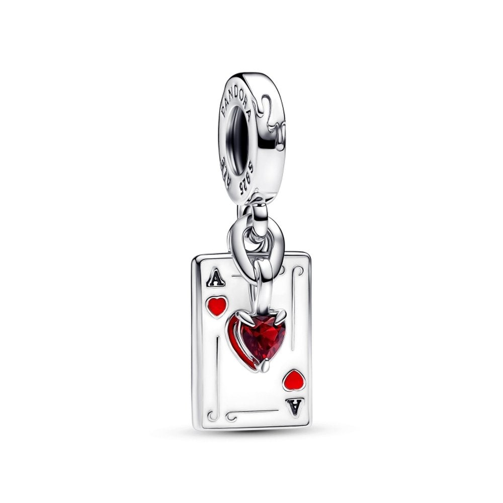 PANDORA Disney Villains Queen of Hearts Double Dangle Charm 793420C01 image 0