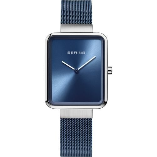 Bering Ladies Classic Blue and Silver Watch 14528 - 307