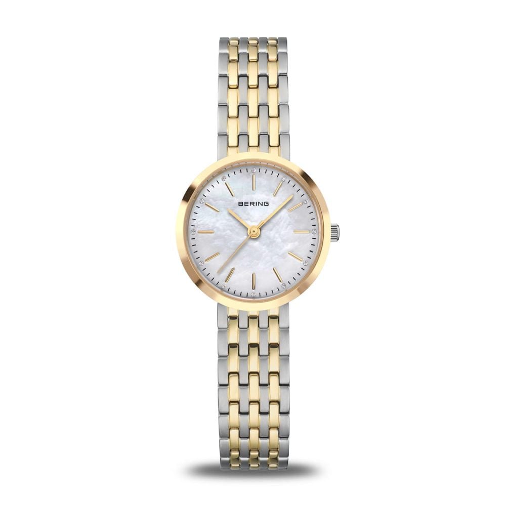 Bering Ladies Classic Two Tone Watch 19126 - 710