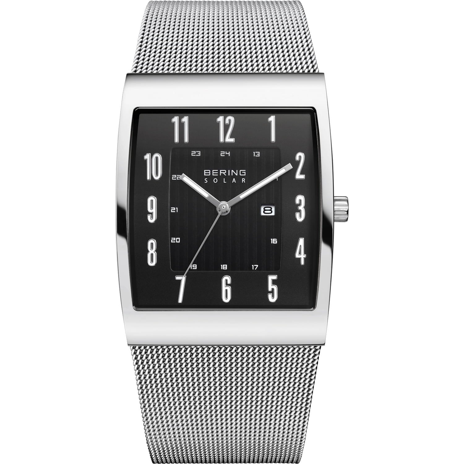 Bering Men's Solar Silver Watch 16433 - 002