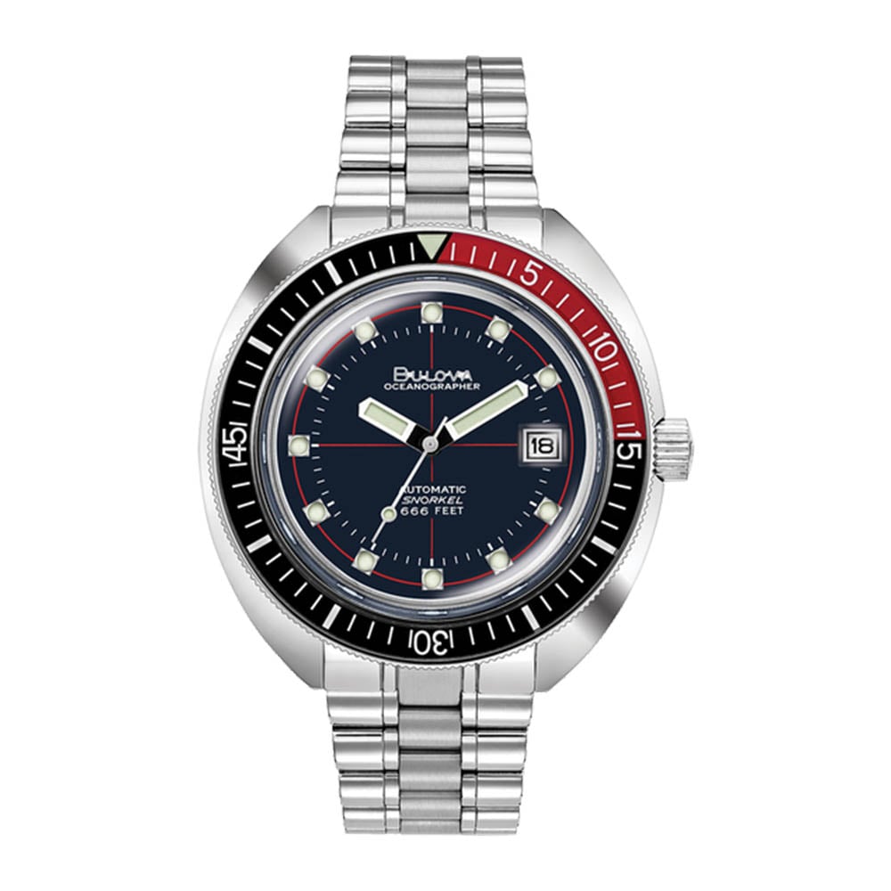 Bulova Men's Devil Diver Oceanographer Watch 98B320