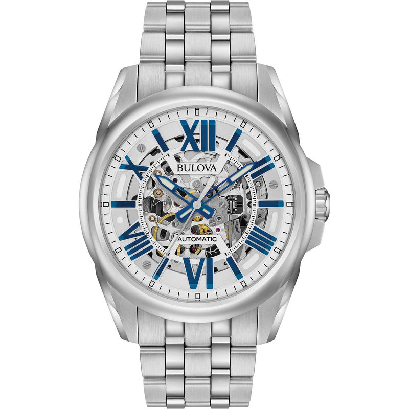 Bulova Men's Skeleton Mechanical Watch 96A187