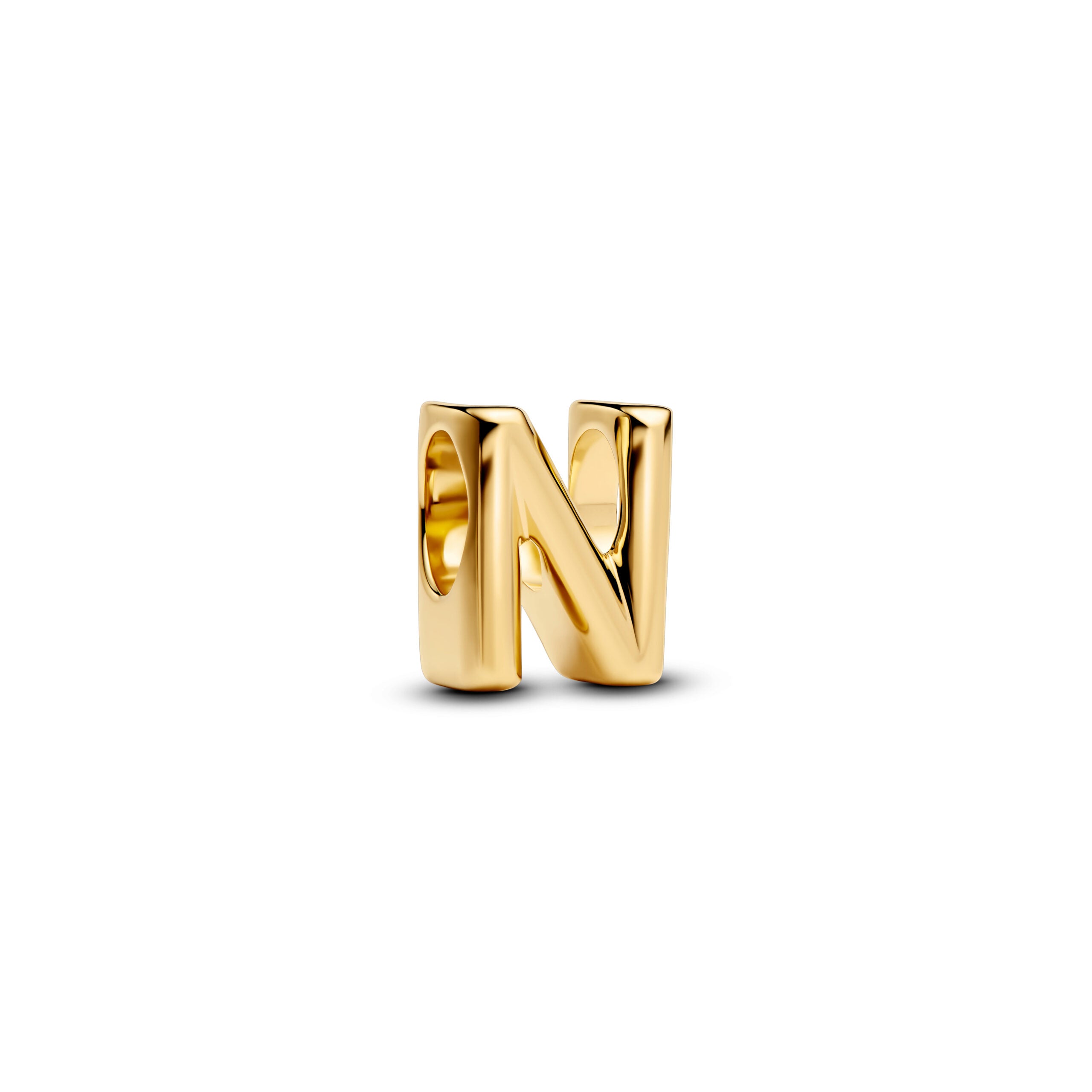 PANDORA Letter N Alphabet Charm 763960C00 image 0