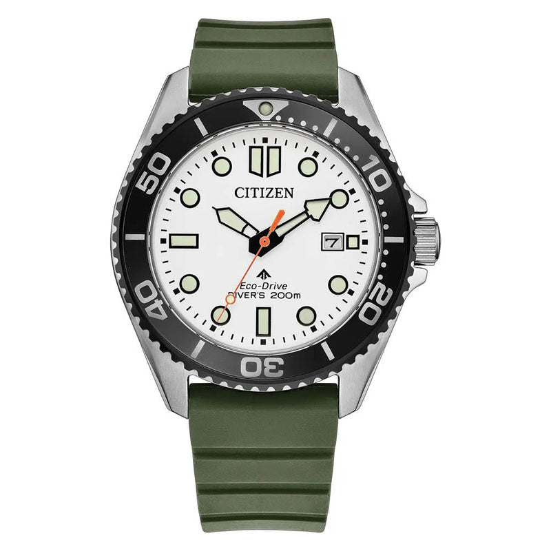 Citizen Eco-Drive Promaster Diver White Dial Watch BN0265-00ABN0265-00A