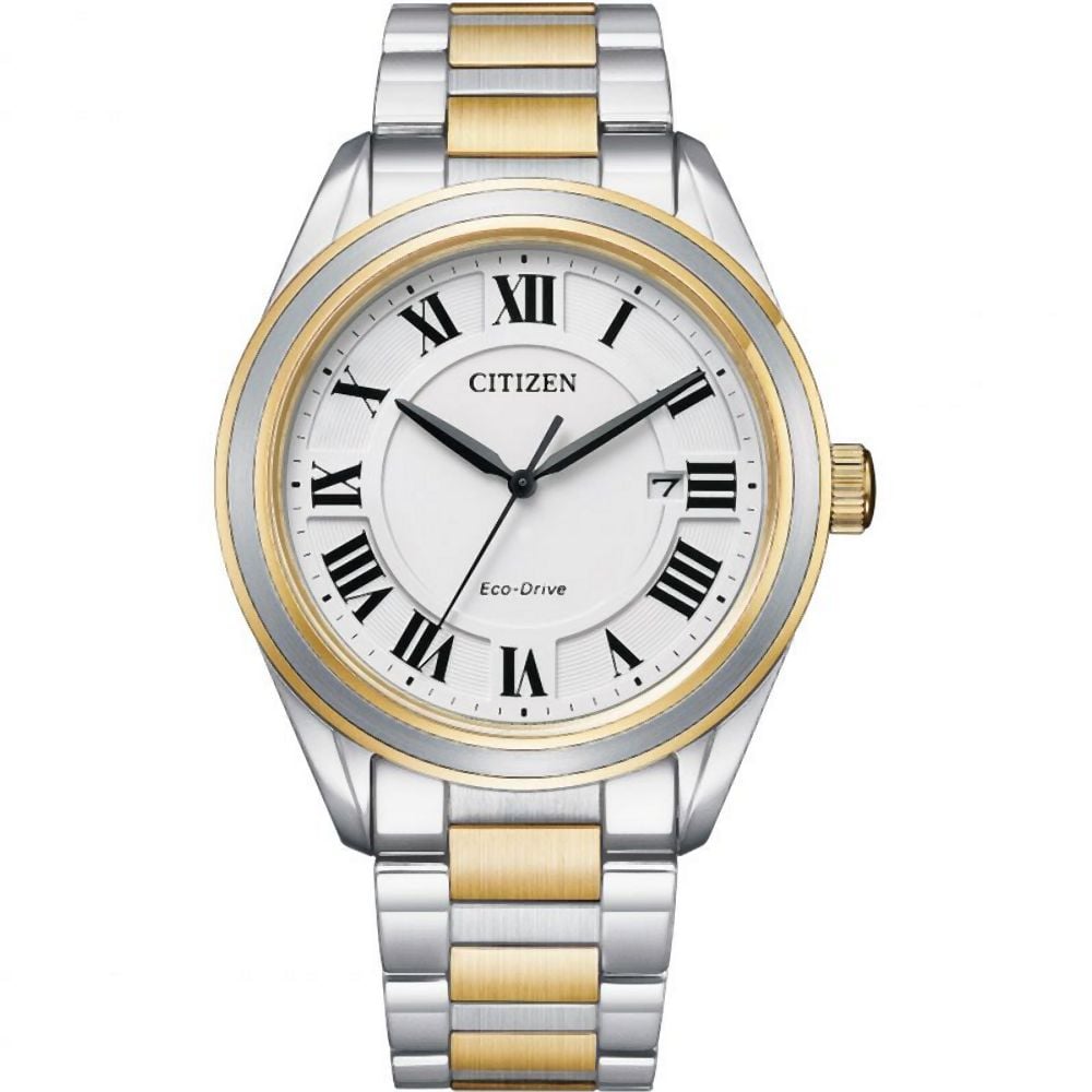Citizen Mens Arezzo Two Tone Watch AW1694 - 50A