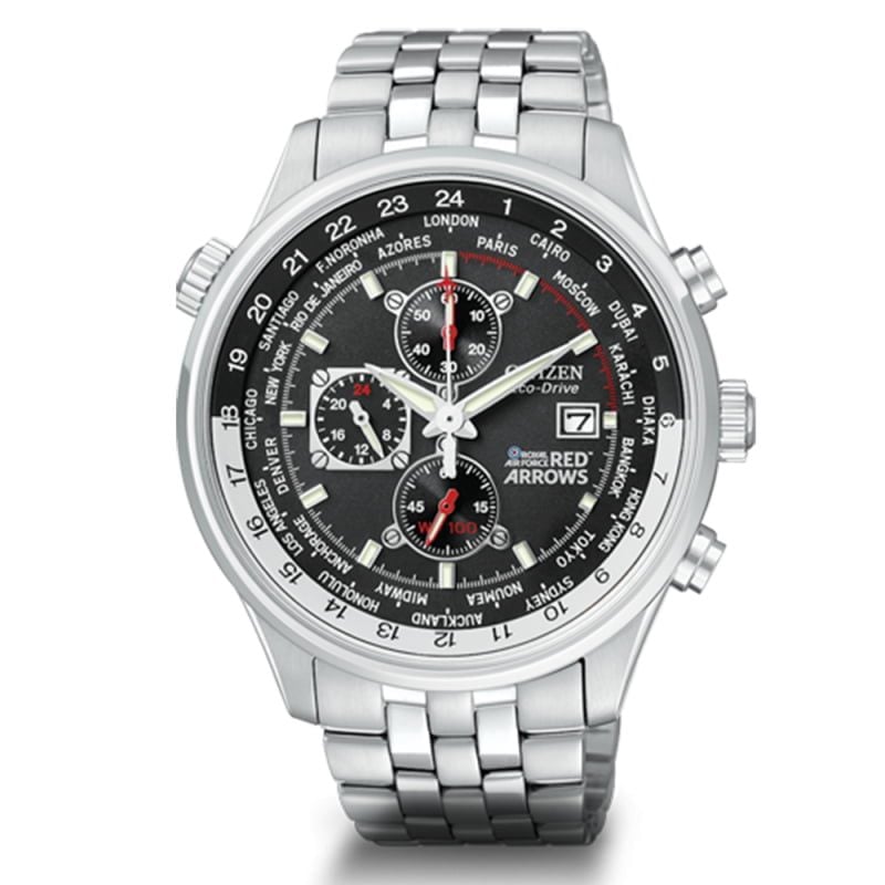 Citizen Mens Red Arrows Chronograph Watch CA0080 - 54E