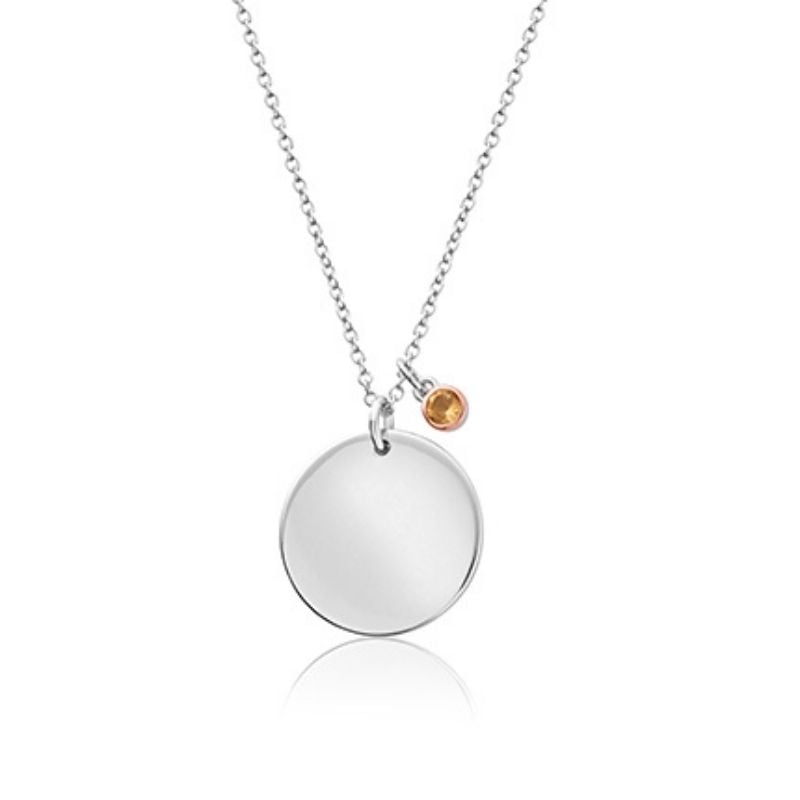 Clogau Celebration November Birthstone Pendant 3SCLC0125