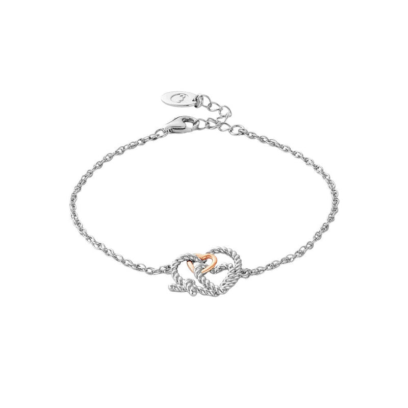 Clogau Forever Yours Sterling Silver Bound Bracelet 3SLVB0756271115