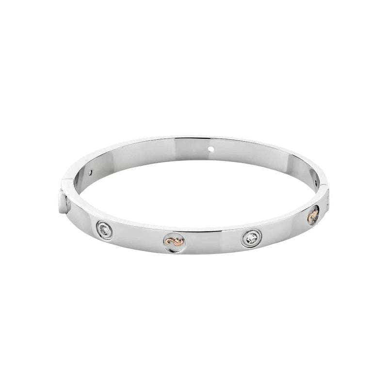 Clogau Insignia Sterling Silver Bangle with Topaz 3SINS842273164