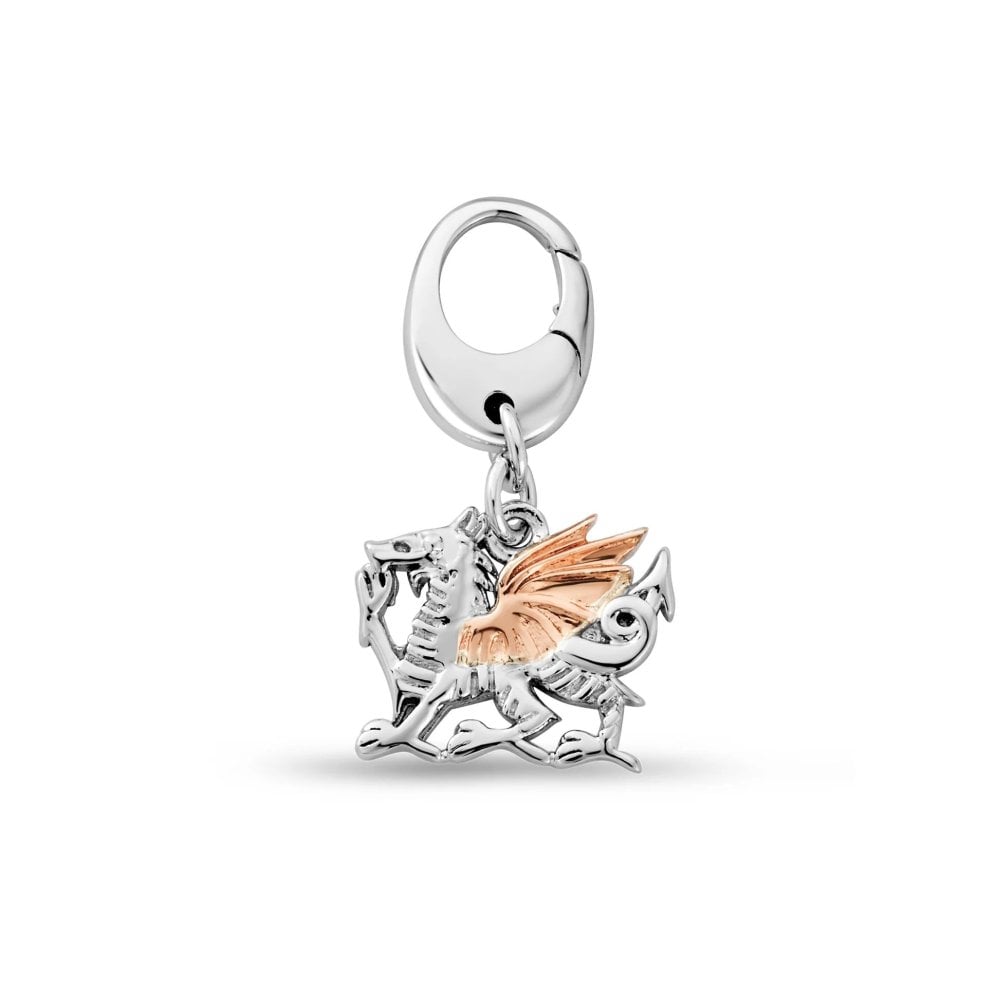 Clogau Insignia Sterling Silver Welsh Dragon Charm 3SWDN0782270099