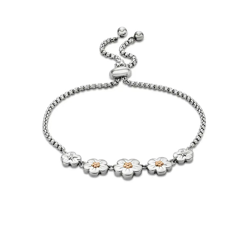 Clogau Nature's Wonder Forget - Me - Not Adjustable Bracelet 3SFMN904277094